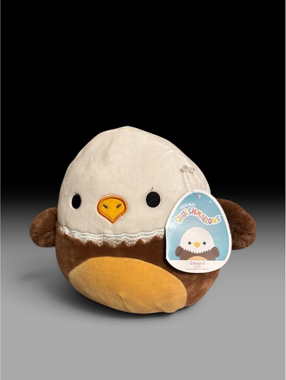 Kellytoy Squishmallow Edward the Eagle 8 Inch Plush - NWT RARE